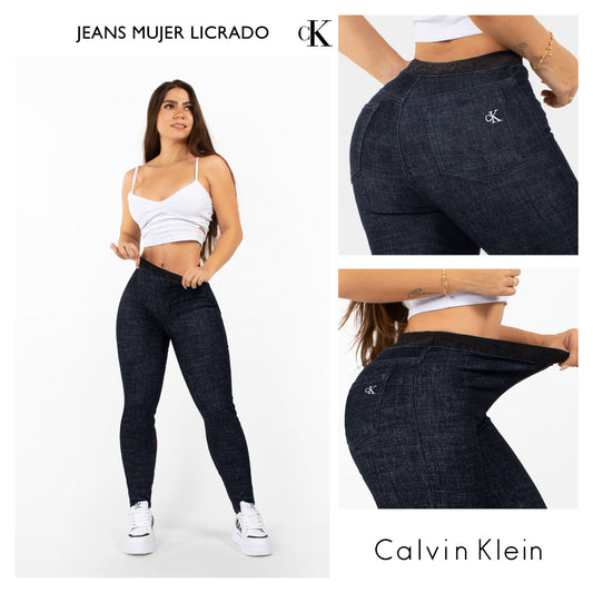 Jeans mujer CK Elastico